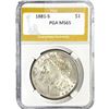 Image 1 : 1881-S Morgan Silver Dollar PGA MS65