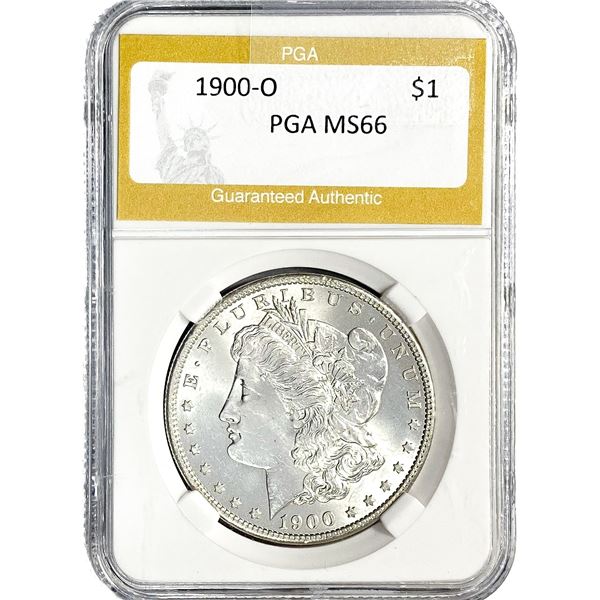 1900-O Morgan Silver Dollar PGA MS66