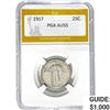 Image 1 : 1917 Standing Liberty Quarter PGA AU55