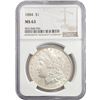 Image 1 : 1884 Morgan Silver Dollar NGC MS63
