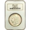 Image 1 : 1881-S Morgan Silver Dollar NGC MS62