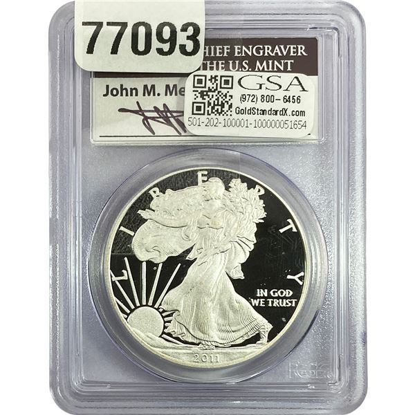 2011-W Silver Eagle PCGS PR70 DCAM