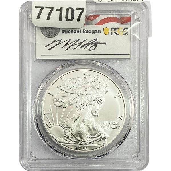 2020-S Silver Eagle PCGS MS70 First Day of Issue