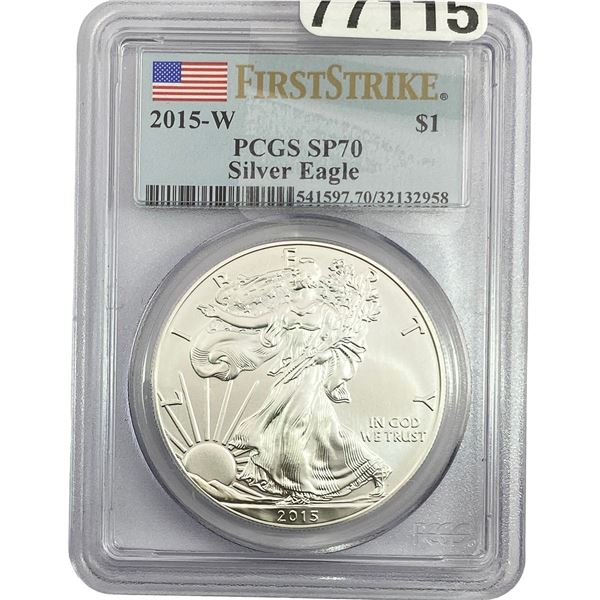 2015-W Silver Eagle PCGS SP70