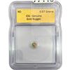 Image 1 : ND Gold Nugget 0.57g ICG Genuine