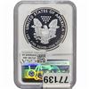 Image 2 : 2018-W Silver Eagle NGC PF70 Ultra Cameo