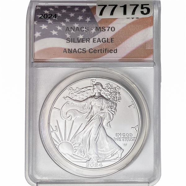 2024 Silver Eagle ANACS MS70