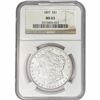 Image 1 : 1897 Morgan Silver Dollar NGC MS63