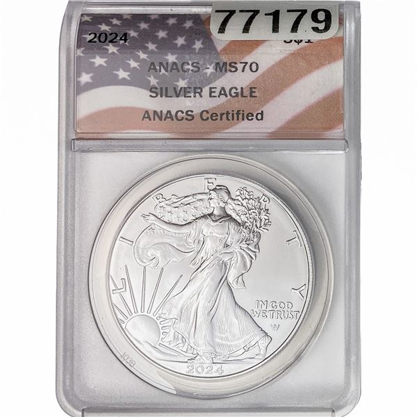 2024 Silver Eagle ANACS MS70
