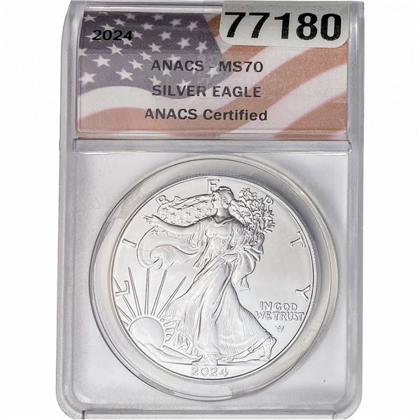 2024 Silver Eagle ANACS MS70