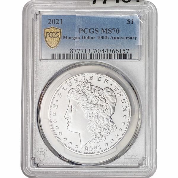 2021 Morgan Silver Dollar PCGS MS70
