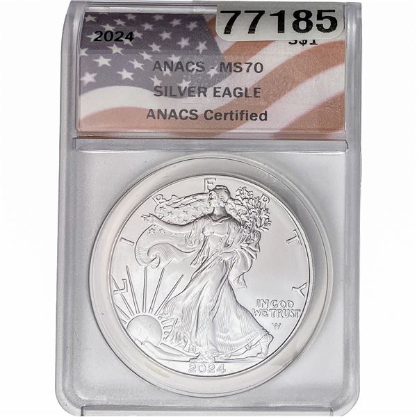 2024 Silver Eagle ANACS MS70