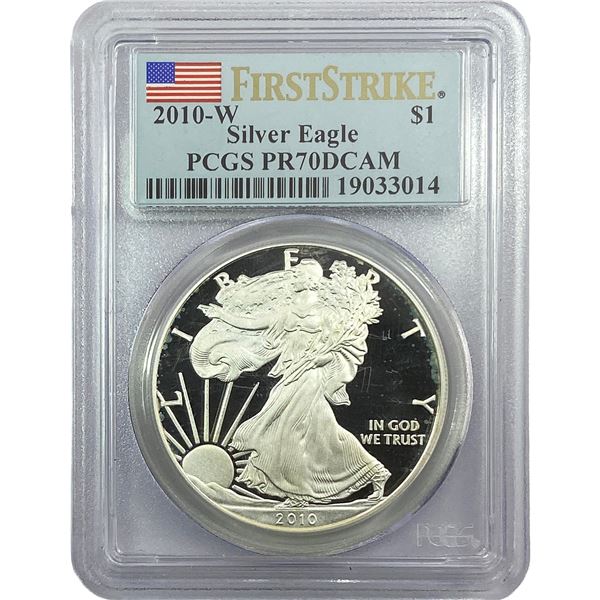 2021-W Silver Eagle PCGS PR70 DCAM