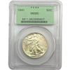 Image 1 : 1941 Walking Liberty Half Dollar PCGS MS65