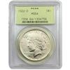 Image 1 : 1922-D Silver Peace Dollar PCGS MS64