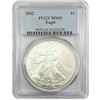 Image 1 : 2002 Silver Eagle PCGS MS69