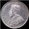 Image 1 : 1919 British-India Silver Rupee UNCIRCULATED