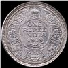 Image 2 : 1919 British-India Silver Rupee UNCIRCULATED