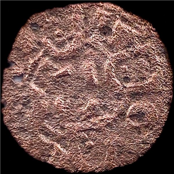 1261-1325 Portugal Crusades Dinis I Silver Dinero NEARLY UNCIRCULATED