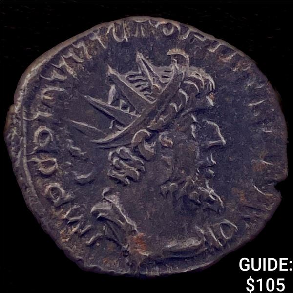 Romano-Gallic Victorunus 269-271 BI Dbl Denarius CHOICE AU