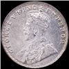 Image 1 : 1919 British-India Silver Rupee UNCIRCULATED