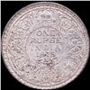 Image 2 : 1919 British-India Silver Rupee UNCIRCULATED