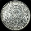 Image 2 : 1919 British-India Silver Rupee UNCIRCULATED