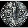 Image 1 : 58-12 BC Indo-Scythian Silver Drachm NEARLY UNCIRCULATED