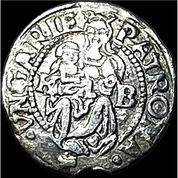 1540-1590 Hungary Madonna&Child Silver Denar CLOSELY UNCIRCULATED