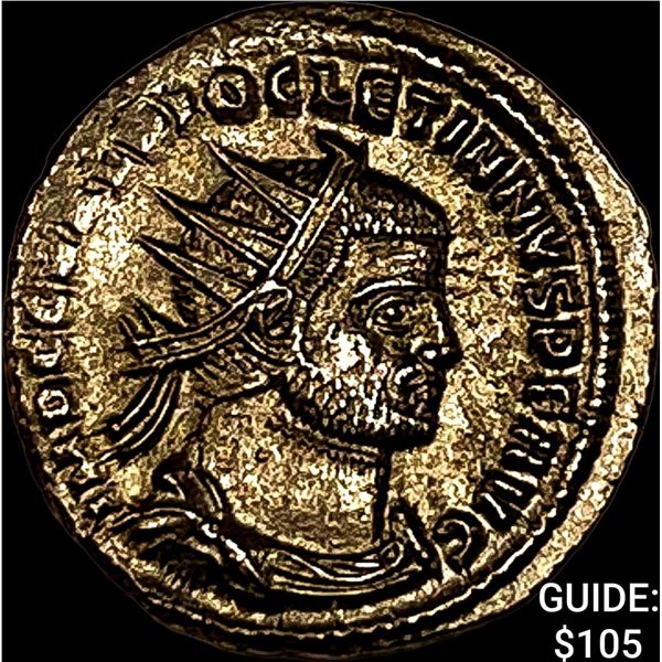 Roman Diocletian 284-305 AD BI Nummus CHOICE AU