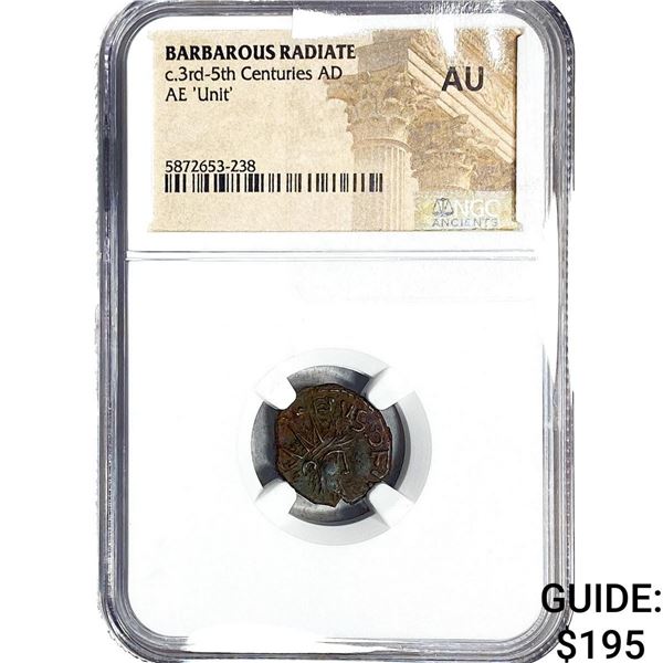 Barbarous Radiate c.3rd-5th Centuries AD AE'Unit' NGC AU