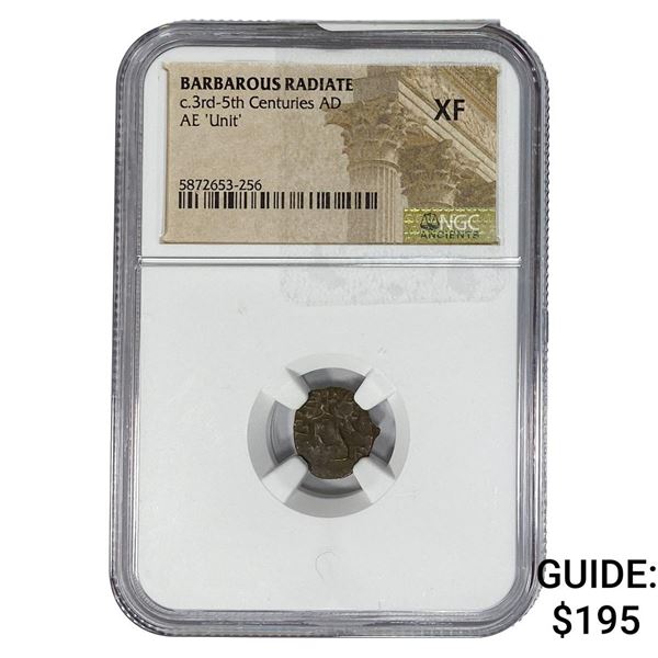 Barbarous Radiate c.3rd-5th Centuries AD AE'Unit' NGC XF