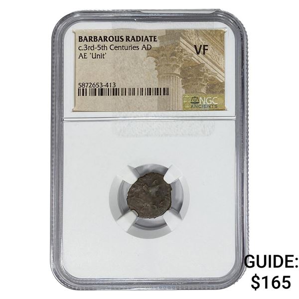 Barbarous Radiate c.3rd-5th Centuries AD AE'Unit' NGC VF