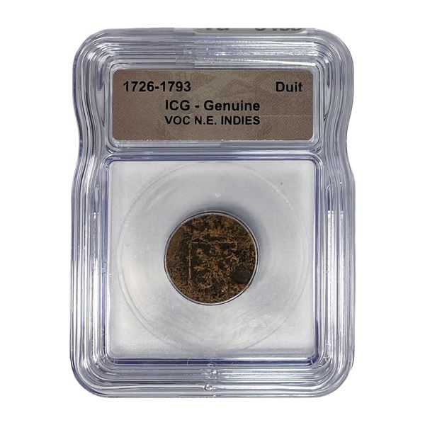 VOC N.E. INDIES Duit ICG Genuine