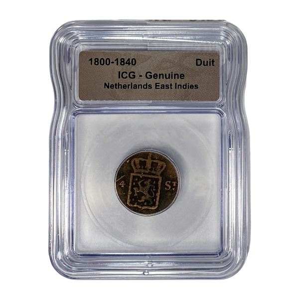 Netherlands East Indies Duit ICG Genuine