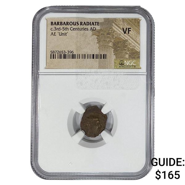 Barbarous Radiate c.3rd-5th Centuries AD AE'Unit' NGC VF