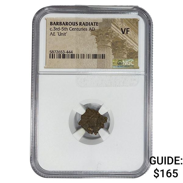 Barbarous Radiate c.3rd-5th Centuries AD AE'Unit' NGC VF