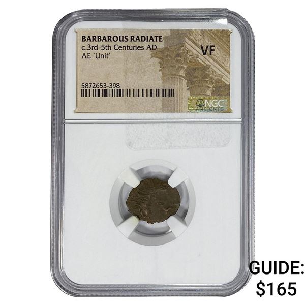 Barbarous Radiate c.3rd-5th Centuries AD AE'Unit' NGC VF