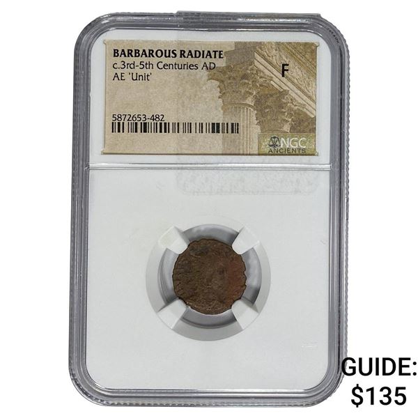 Barbarous Radiate c.3rd-5th Centuries AD AE'Unit' NGC F