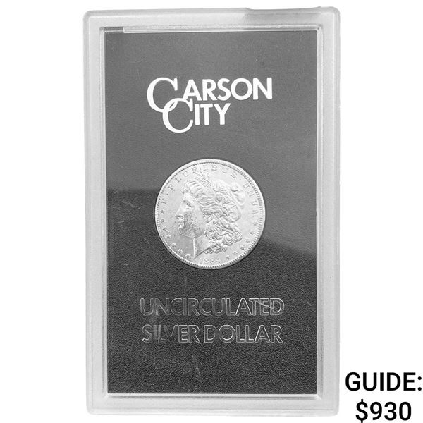 1884-CC Morgan Silver Dollar UNC
