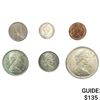 Image 1 : 1967 Canada Type Coin Set 1C-$1