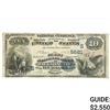 Image 1 : 1900 $10 National Bank of Jacksonville Large Note