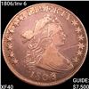Image 1 : 1806/Inv 6 Draped Bust Half Dollar NEARLY UNCIRCULATED
