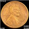 Image 1 : 1914-D Wheat Cent CHOICE AU