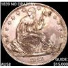 Image 1 : 1839 NO DRAPERY Seated Liberty Half Dollar CHOICE AU
