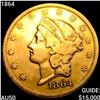 Image 1 : 1864 $20 Gold Double Eagle CLOSELY UNCIRCULATED