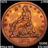 Image 1 : 1870 J-998 Copper One Dollar Pattern Pf GEM PROOF