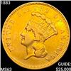 Image 1 : 1883 $3 Gold Piece CHOICE BU