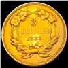 Image 2 : 1883 $3 Gold Piece CHOICE BU