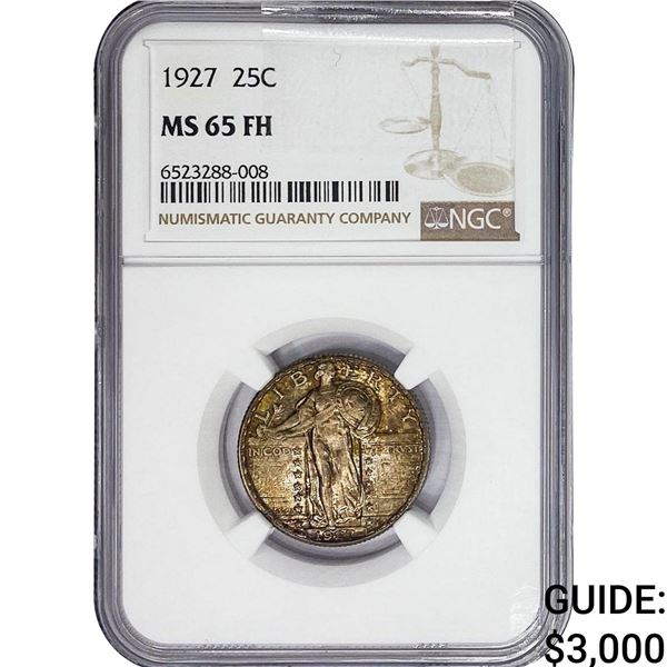 1927 Standing Liberty Quarter NGC MS65 FH